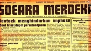 Surat Kabar Pertama Setelah Proklamasi